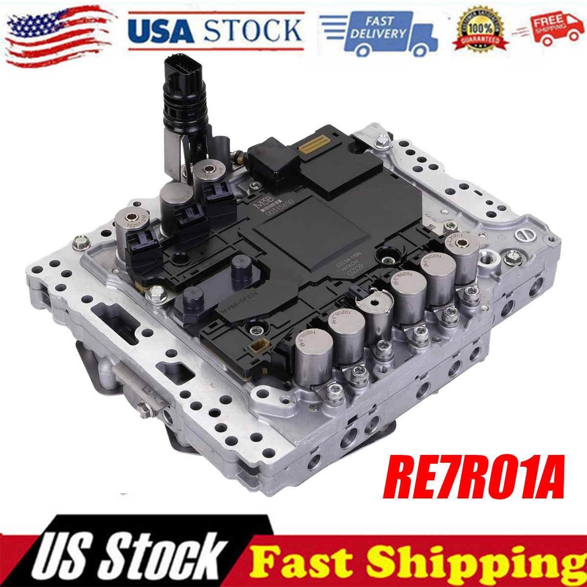 For 2008-up Infinity G37 Q50 Q60 Transmission Valve Body Solenoids & TCM RE7R01A