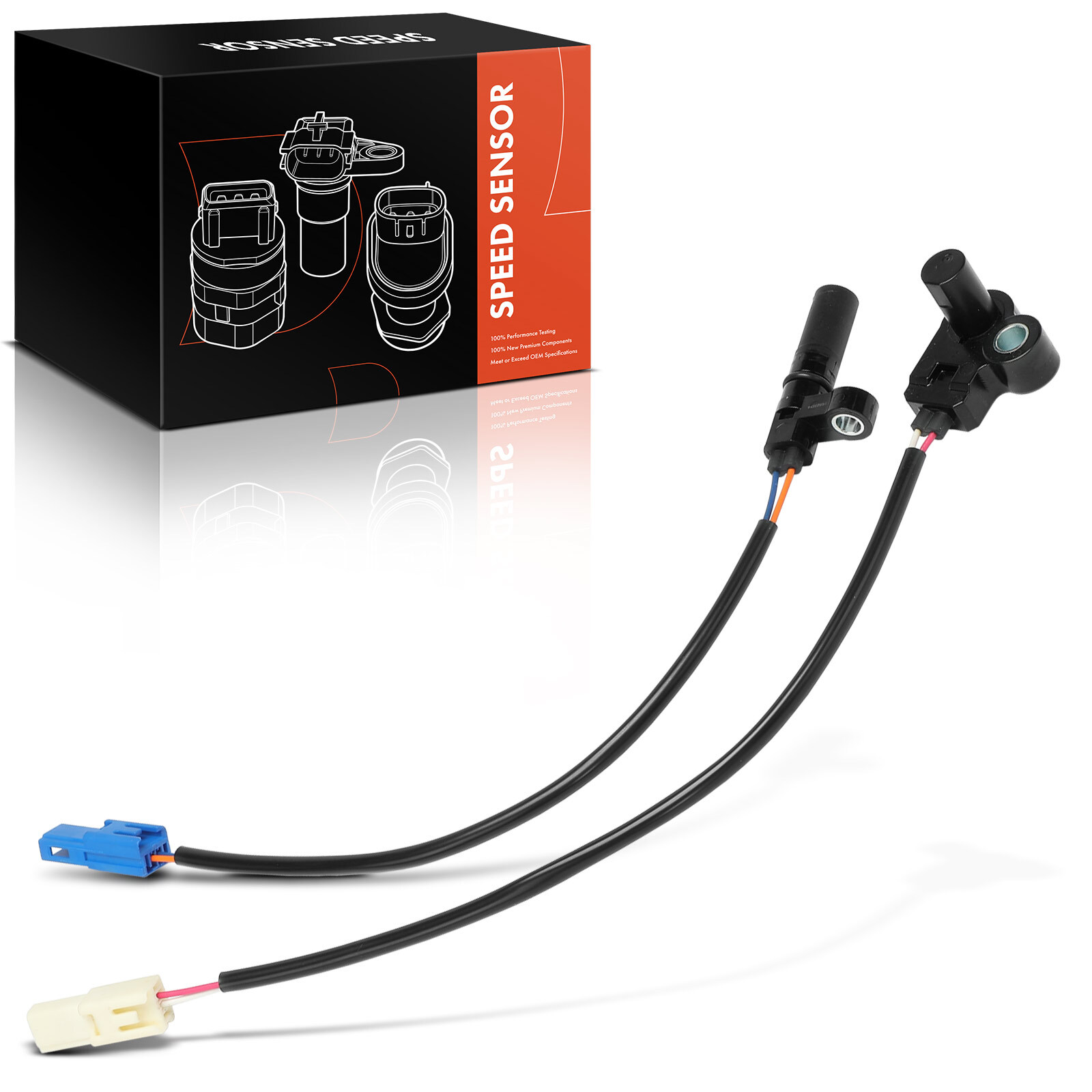 2x Input & Output Automatic Transmission Speed Sensor for Mini Cooper 2005-2015