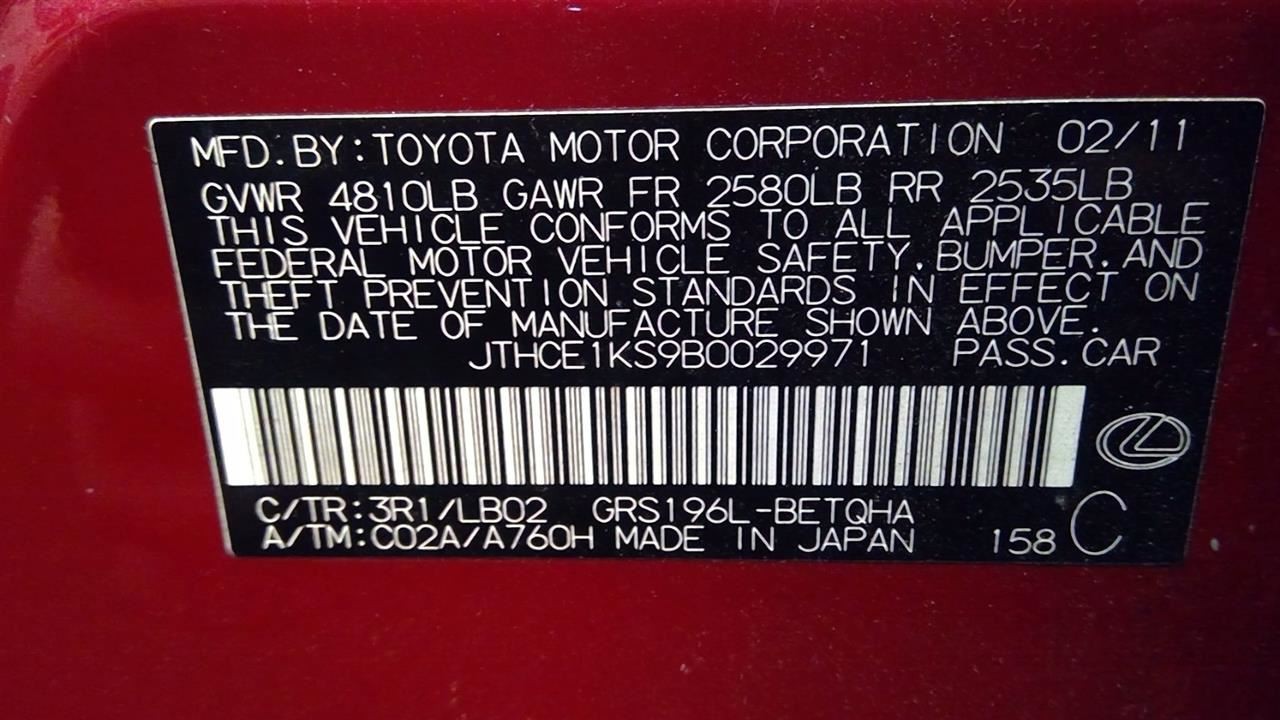 Automatic Transmission AWD Fits 07-11 LEXUS GS350 6730128
