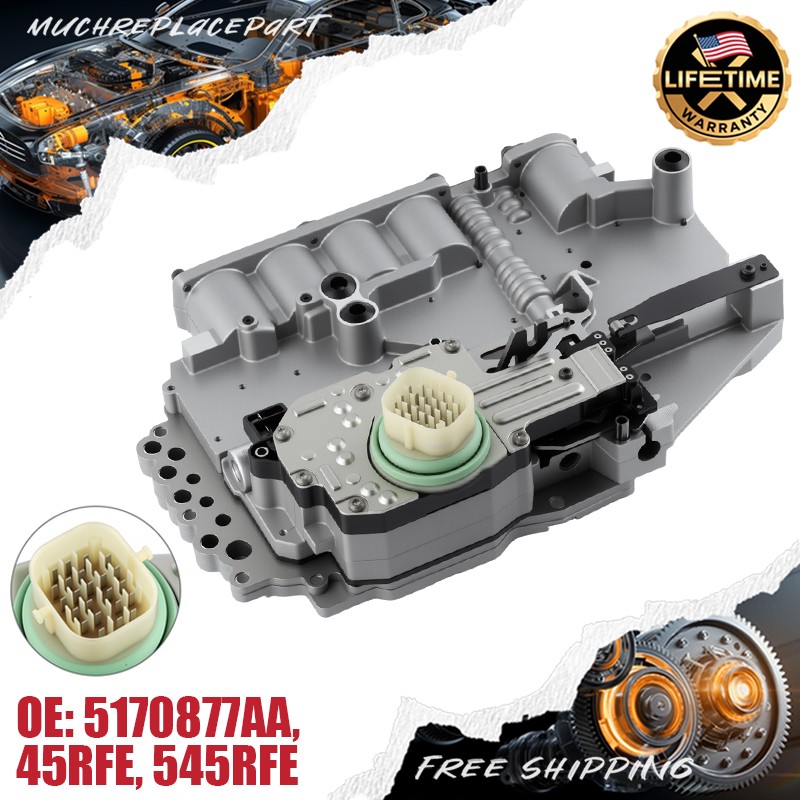 545RFE Transmission Valve Body W/ Solenoid For Dodge Ram Chrysler Jeep 5170877AA