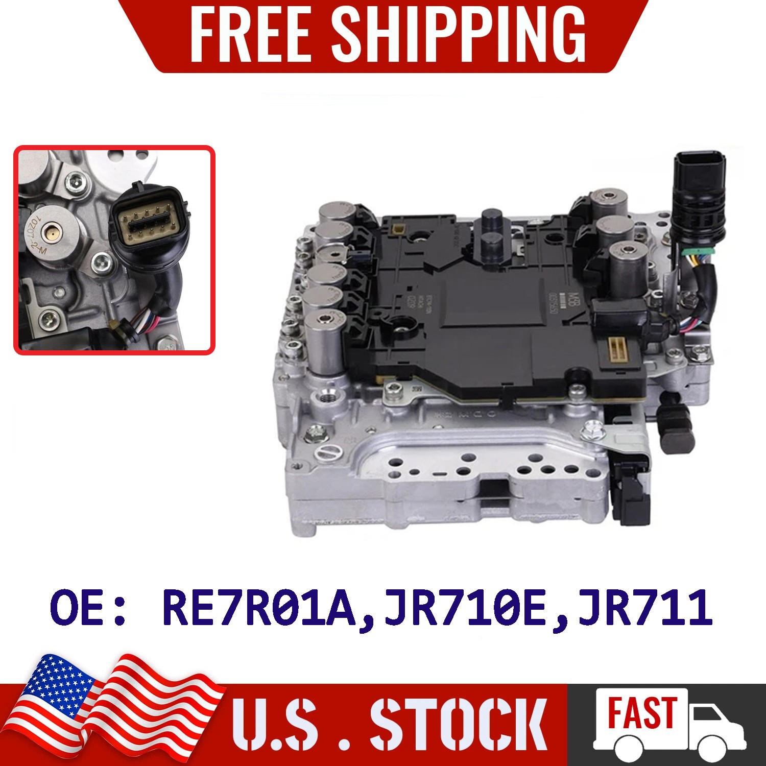 Heavy Duty Valve Body For Infinity Q50 3.0L 3.7L 2014 2015 2016 TCM 31705-74X2C