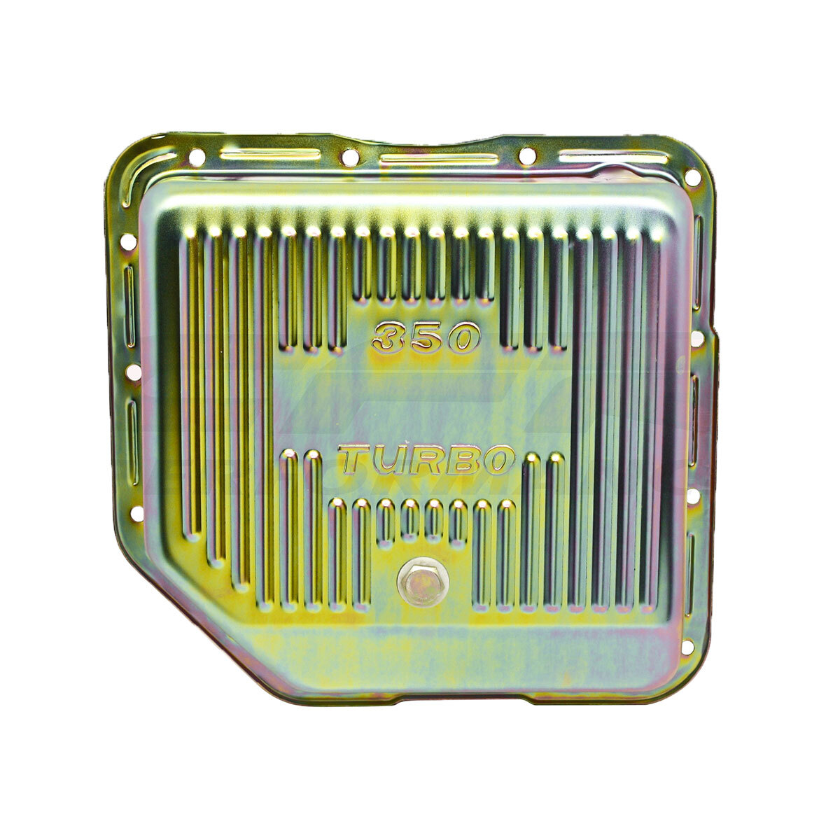 Cobra-Tek Fits Chevy GM Turbo Th-350 Steel Transmission Pan (Deep Sump) Zinc