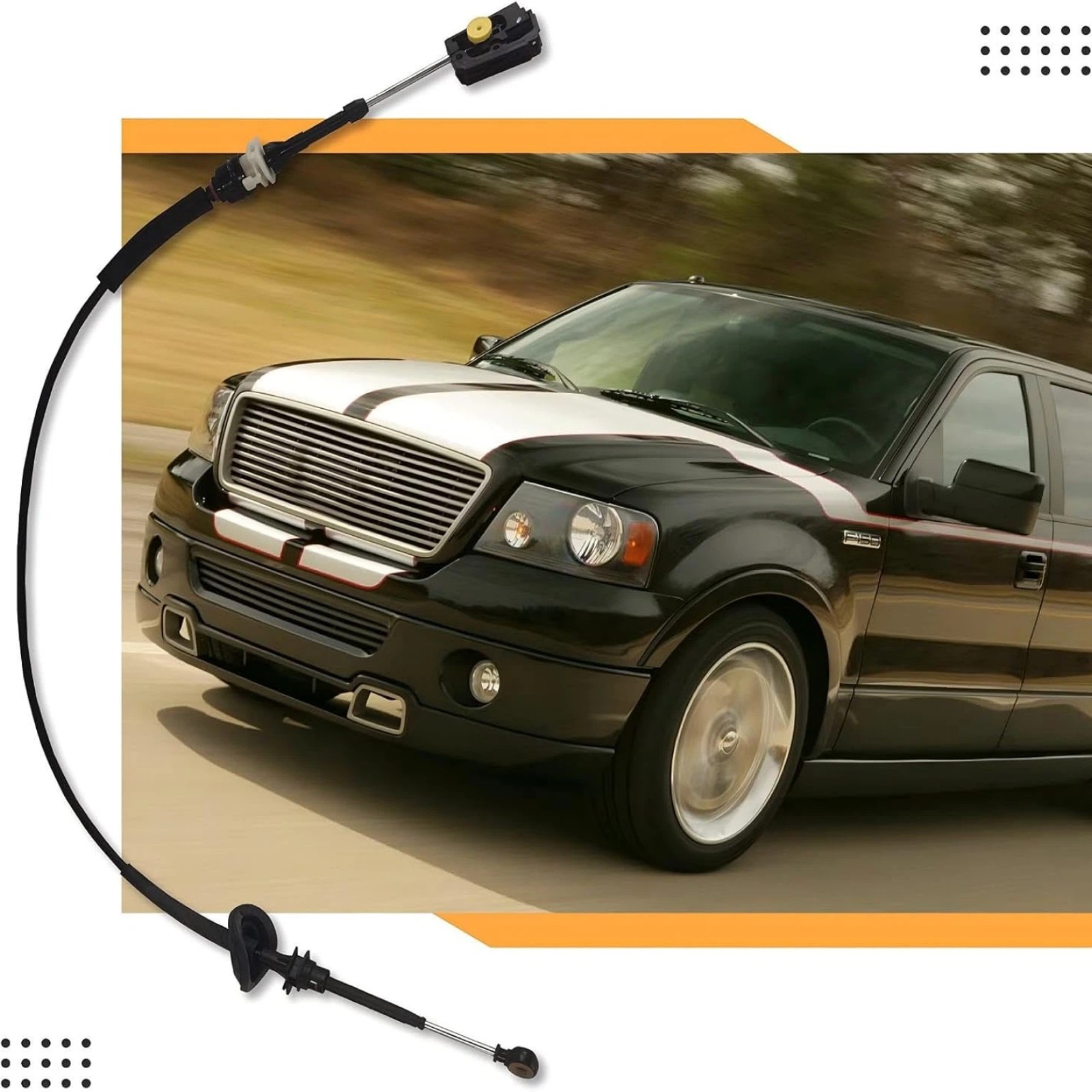 Automatic Transmission Shifter Cable for Ford F-150 F150 2005-2008 4.6L 5.4L V8