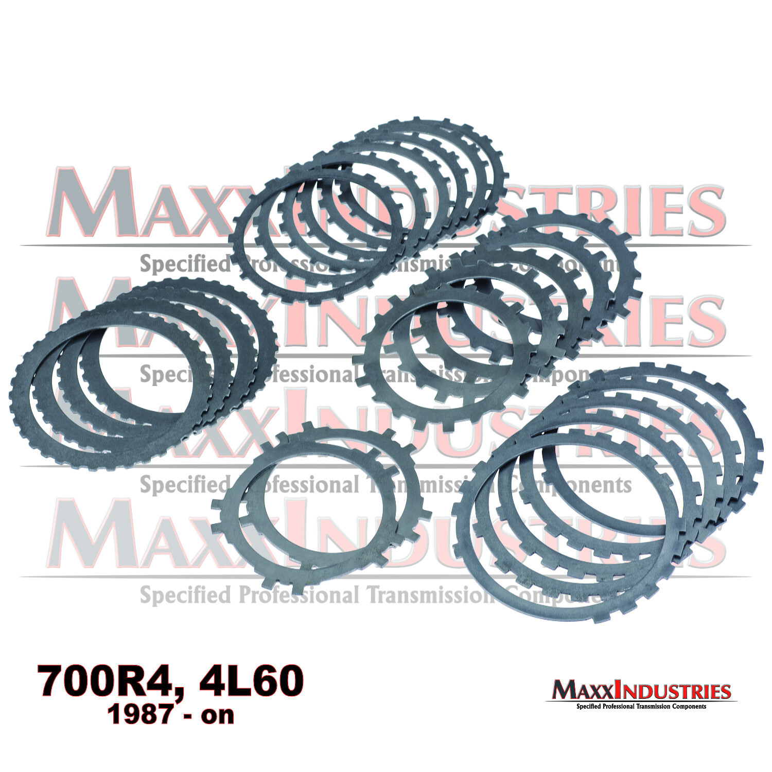 700R4 4L60 Transmission Steel Clutch Kit – 22-Plate Set – Complete Module