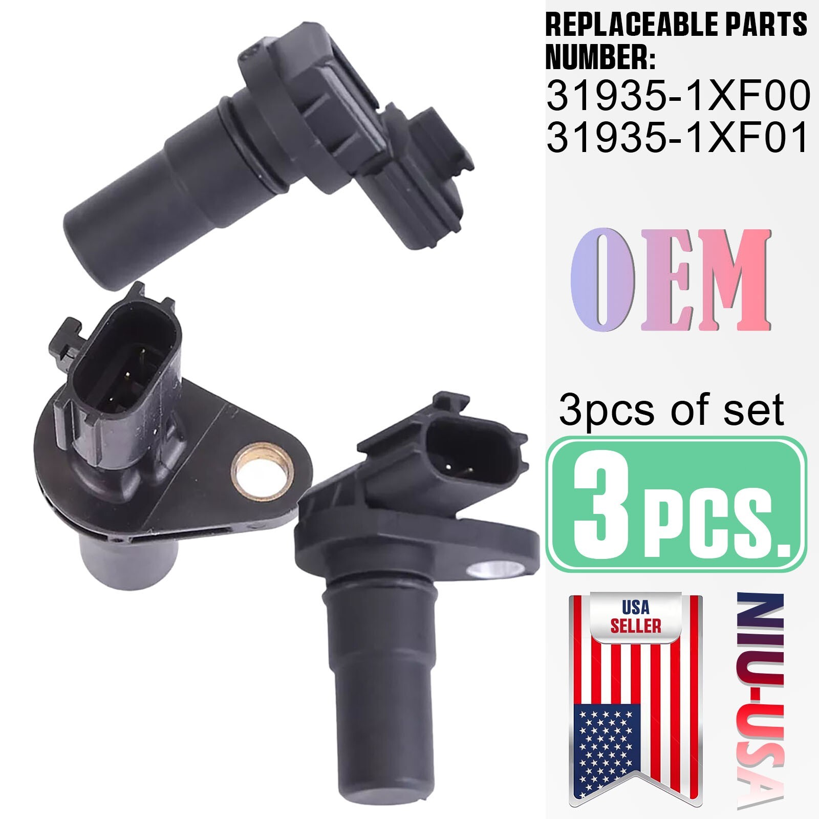 Input Output Speed Sensor For Nissan Altima Infiniti CVT CVT7 RE0F11A JF015E USA