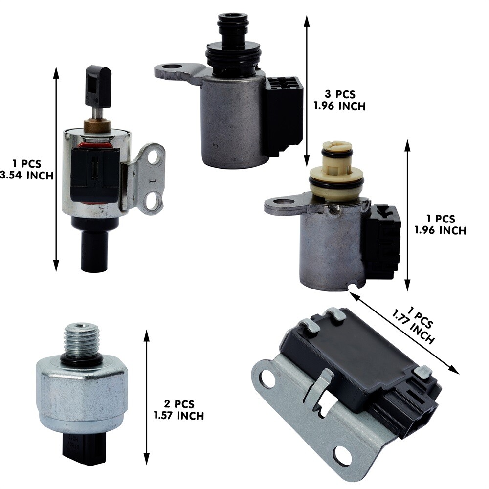 JF011E RE0F10A F1CJA For Nissan CVT Transmission Valve Body Solenoid Sensor Kits