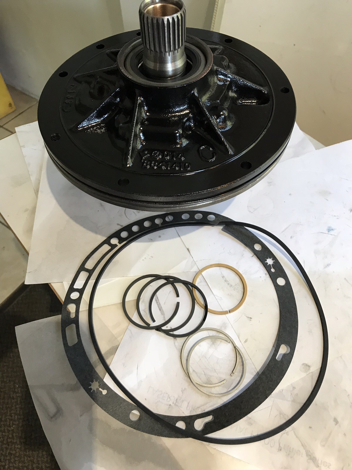 GM TH350C Transmission Pump Lock-up Complete Rebuilt .843″ Wide Gears 1980-1986