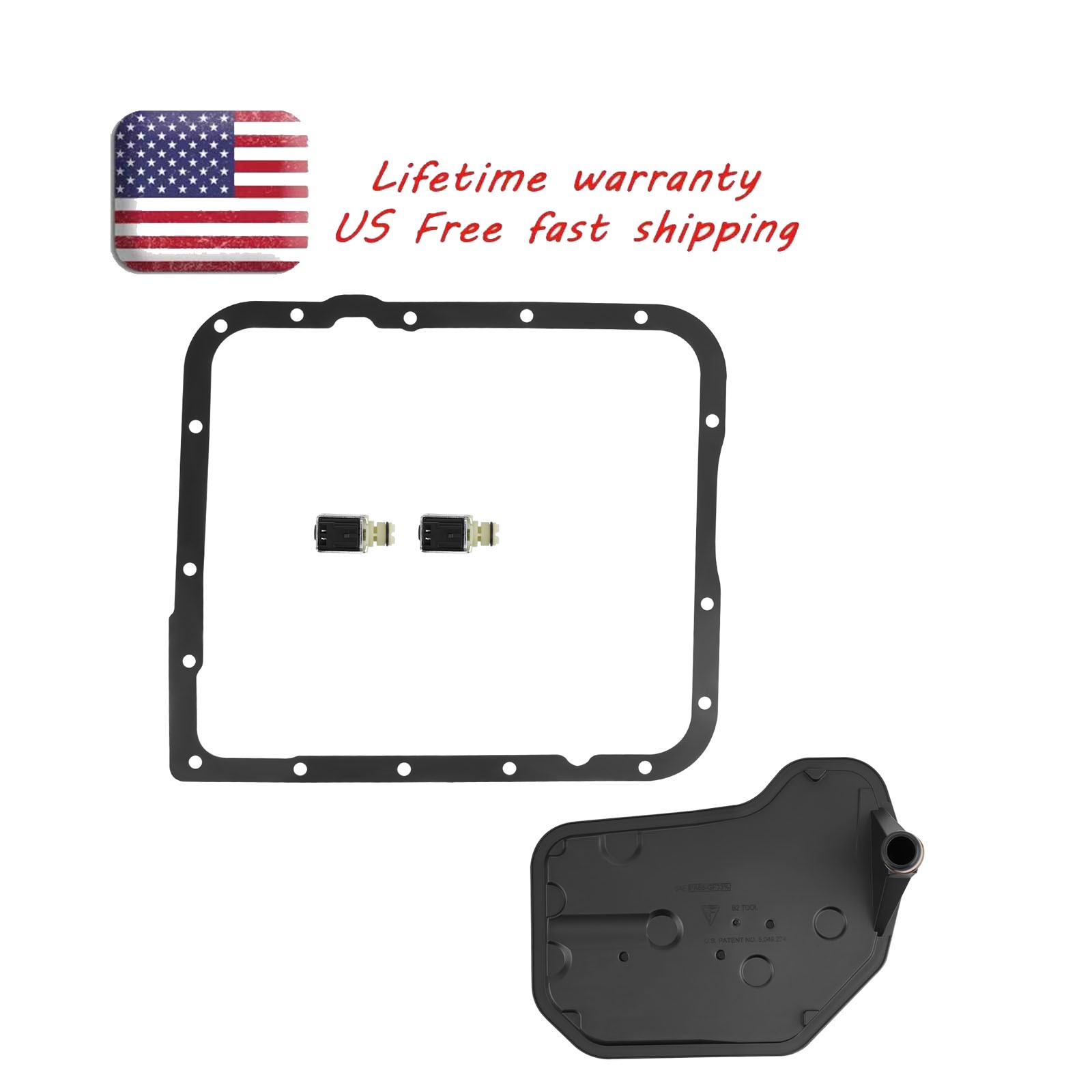1xTransmission Shift Solenoid Service Kit Filter Gasket A B For Chevrolet