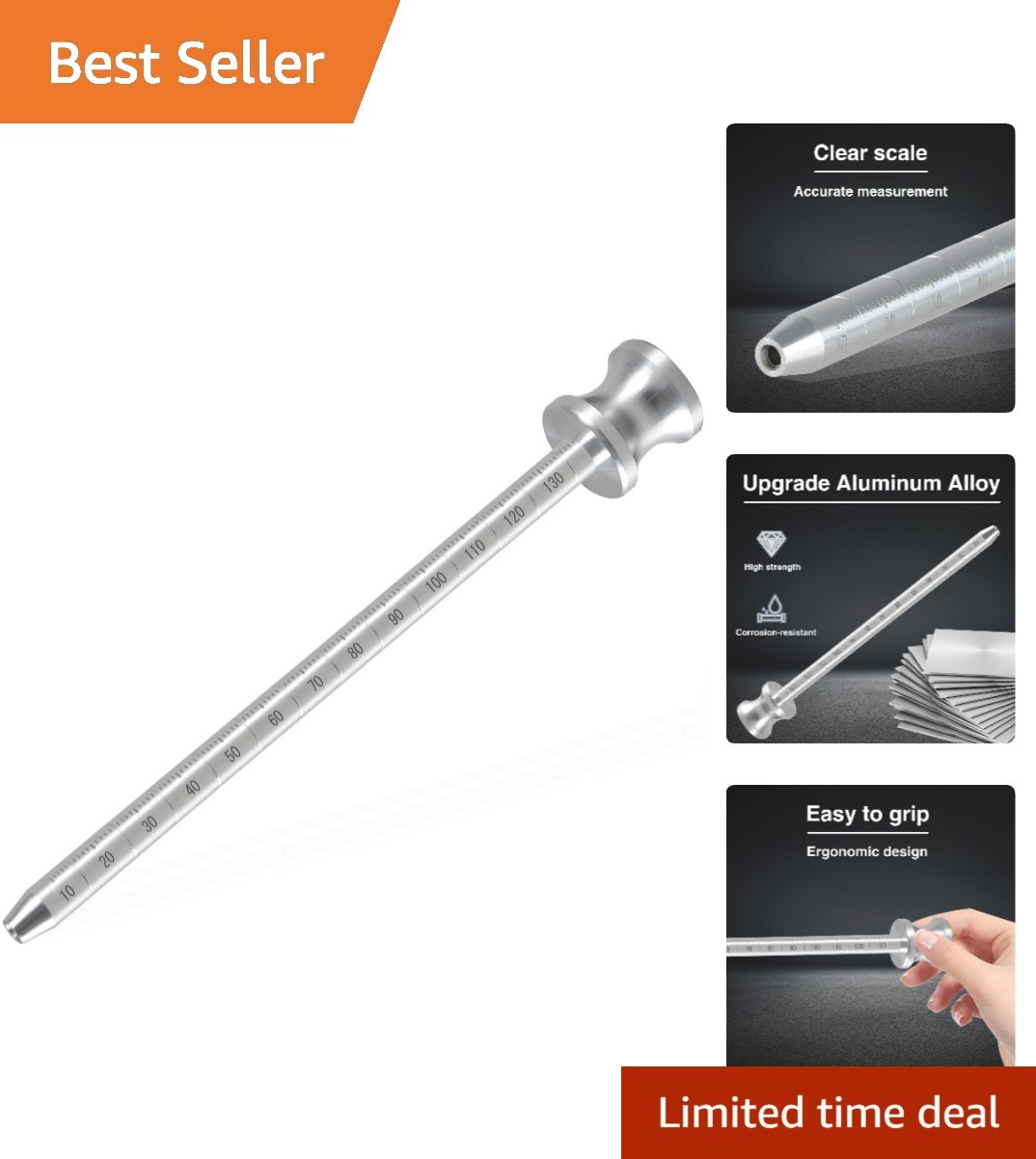 Lightweight Aluminum Alloy Transmission Dipstick for Chrysler/Dodge/FIAT Models