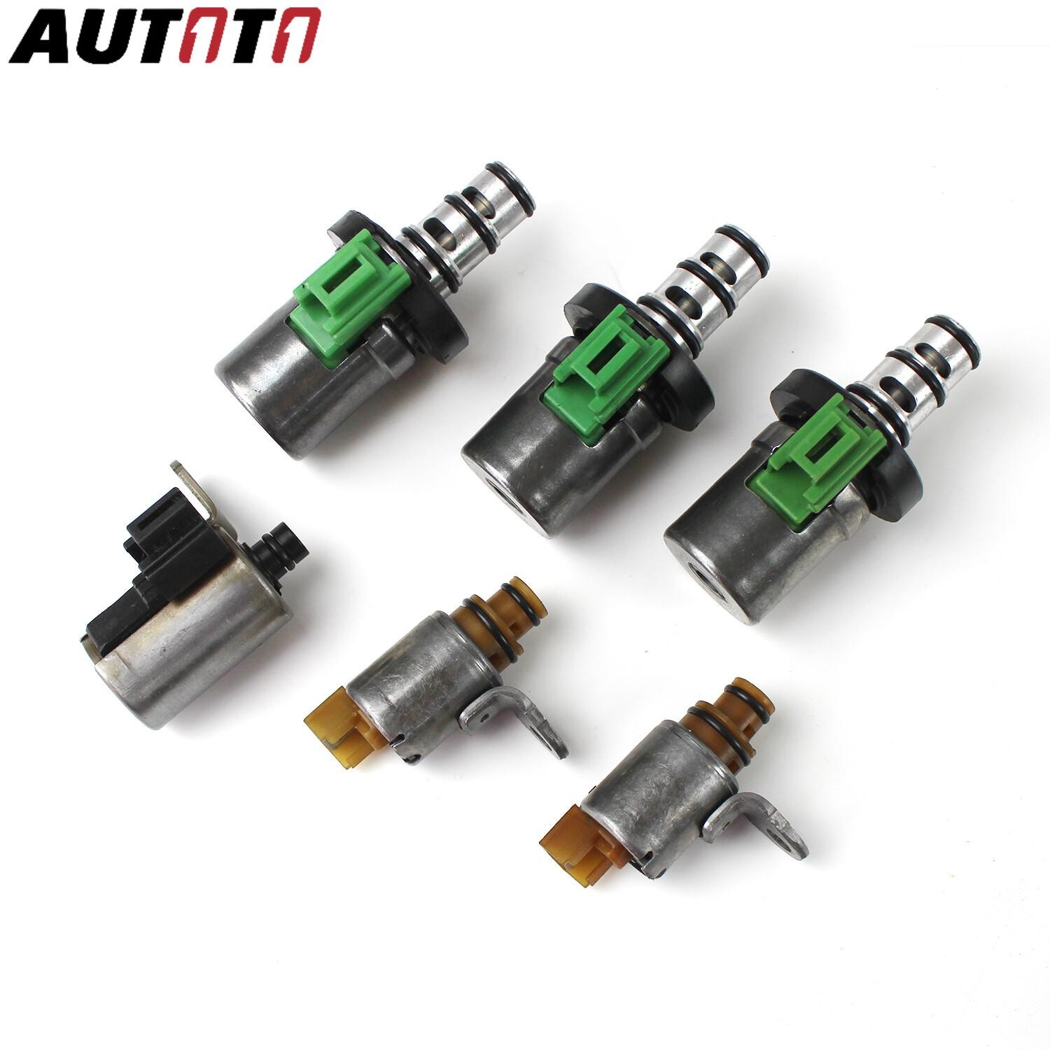 6Pcs Transmission Shift EPC PWM Solenoid For Mazda MPV Ford V6 l4 4F27E