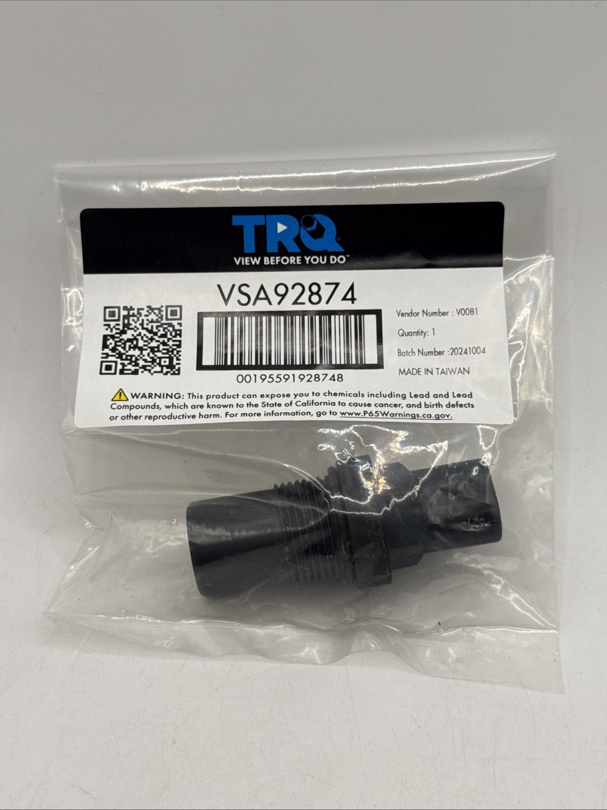 TRQ VSA93874 Transfer Case Vehicle Speed Sensor for 98-10 Chevy GMC New