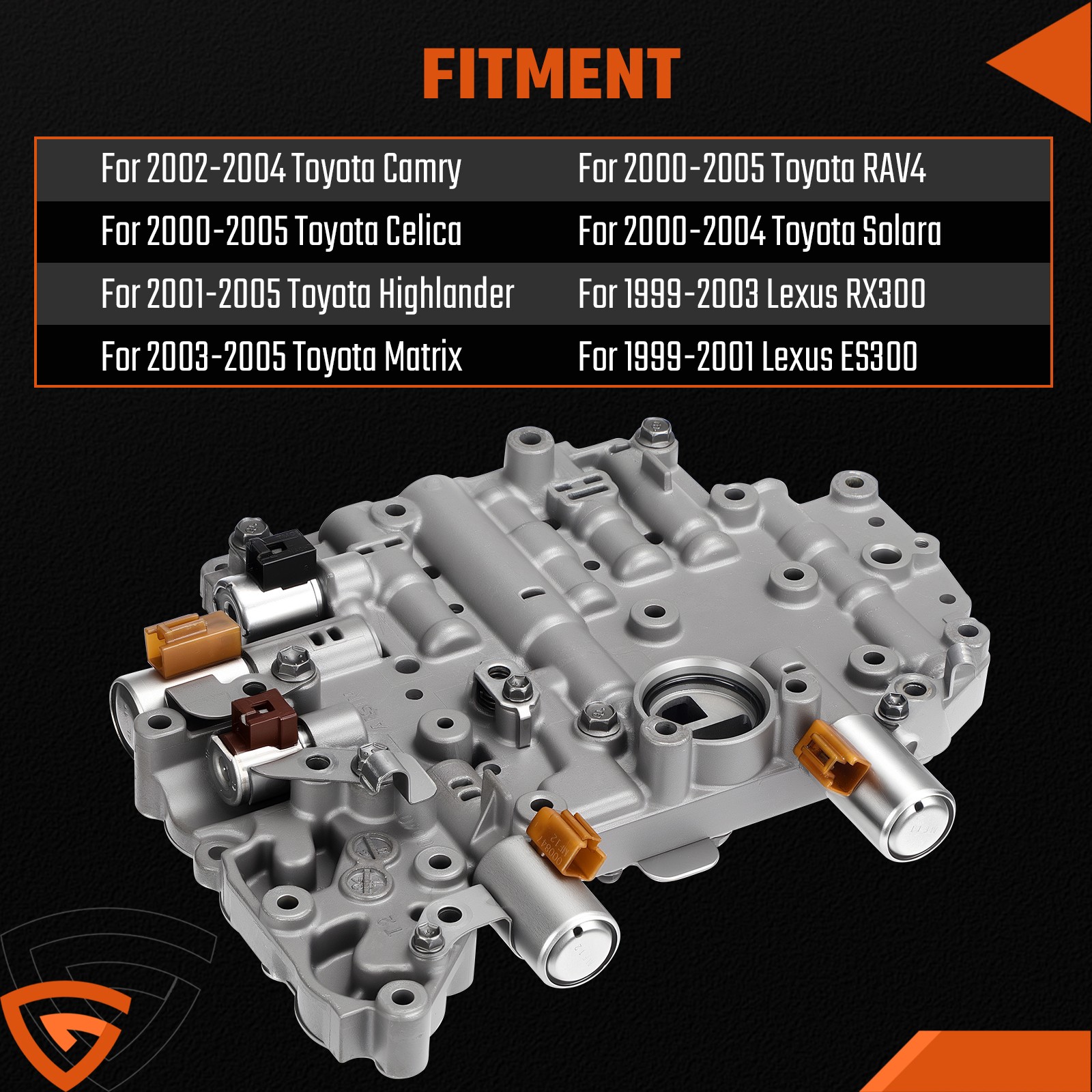 Transmission Solenoid Kit replacement valve body for lexus rx300 transmission