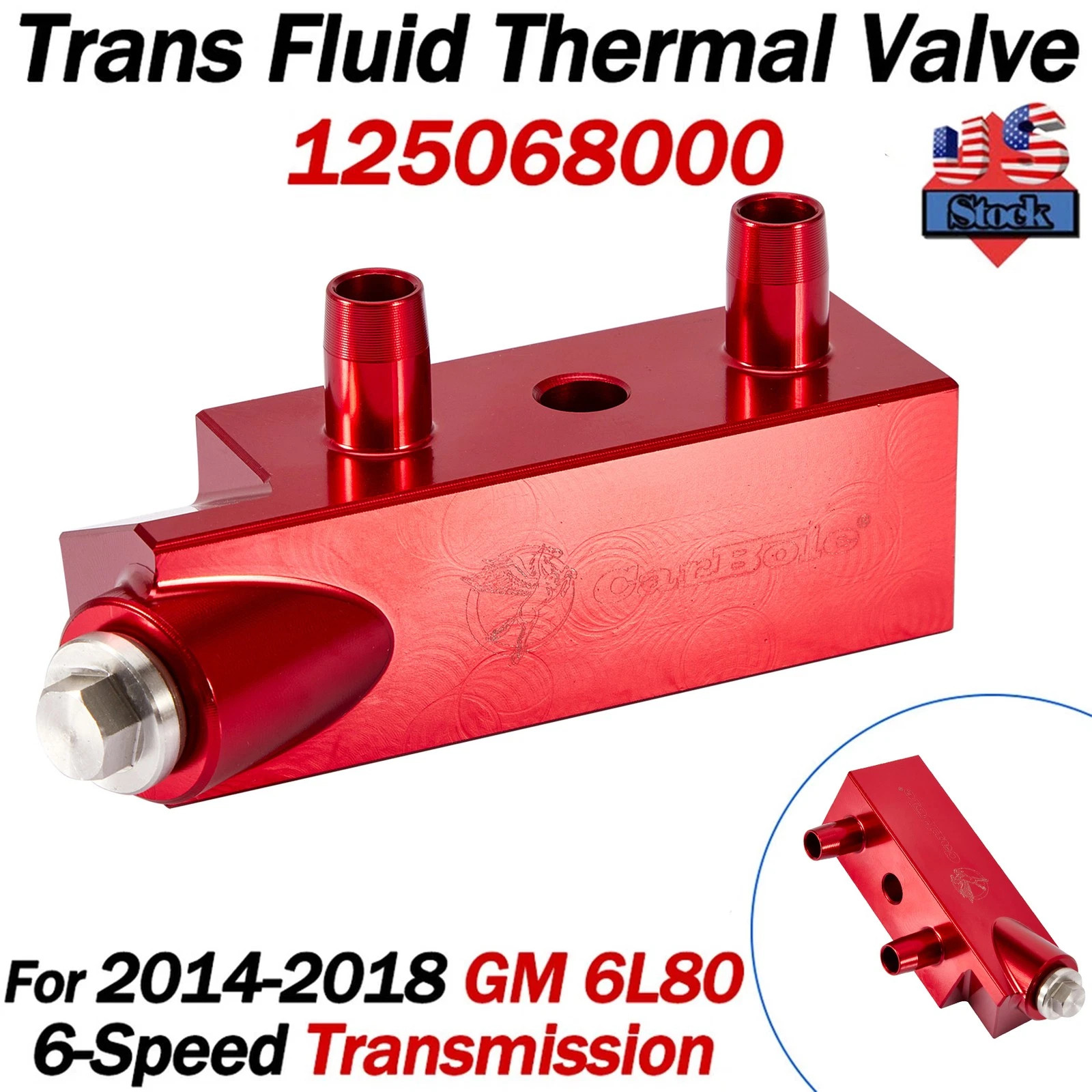 High Performance Trans Fluid Thermal Bypass Valve 125068000For 2014-2018 GM 6L80