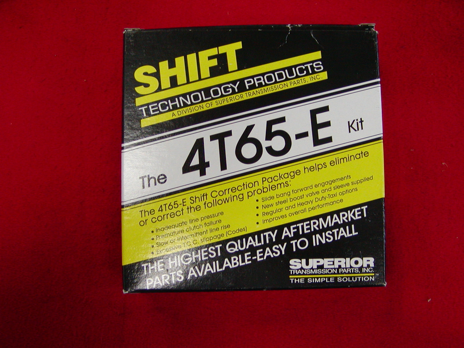 4T65E Transmission Valve Body Shift Correction Kit All Years Helps P0741 P1811