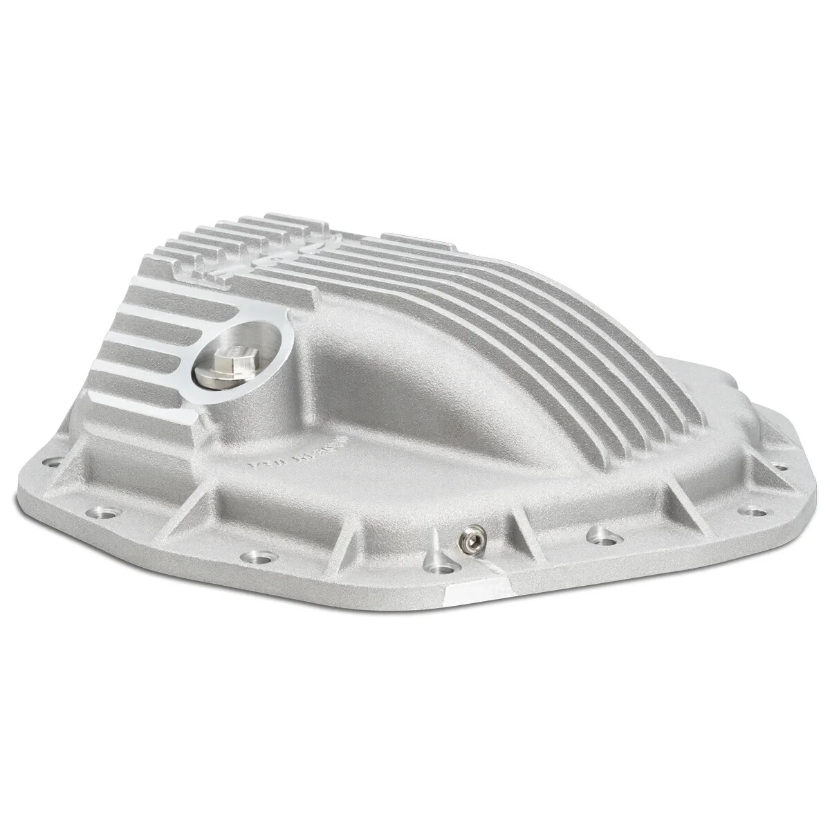 PPE Raw Aluminum Oil Pan & Rear Differential Cover For 2001-2010 GM 6.6L Duramax
