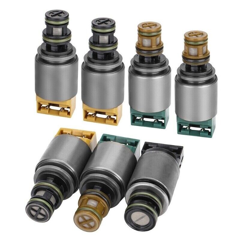 7PCS 6HP19 6HP26 6HP32 Transmission Solenoid for BMW X3 X5 AUDI A4 A6 A8 Q7
