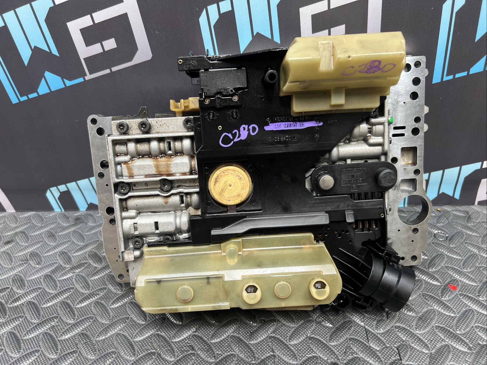 Mercedes C230 S430 5G-Tronic 722.6 Transmission Conductor Plate Valve Body