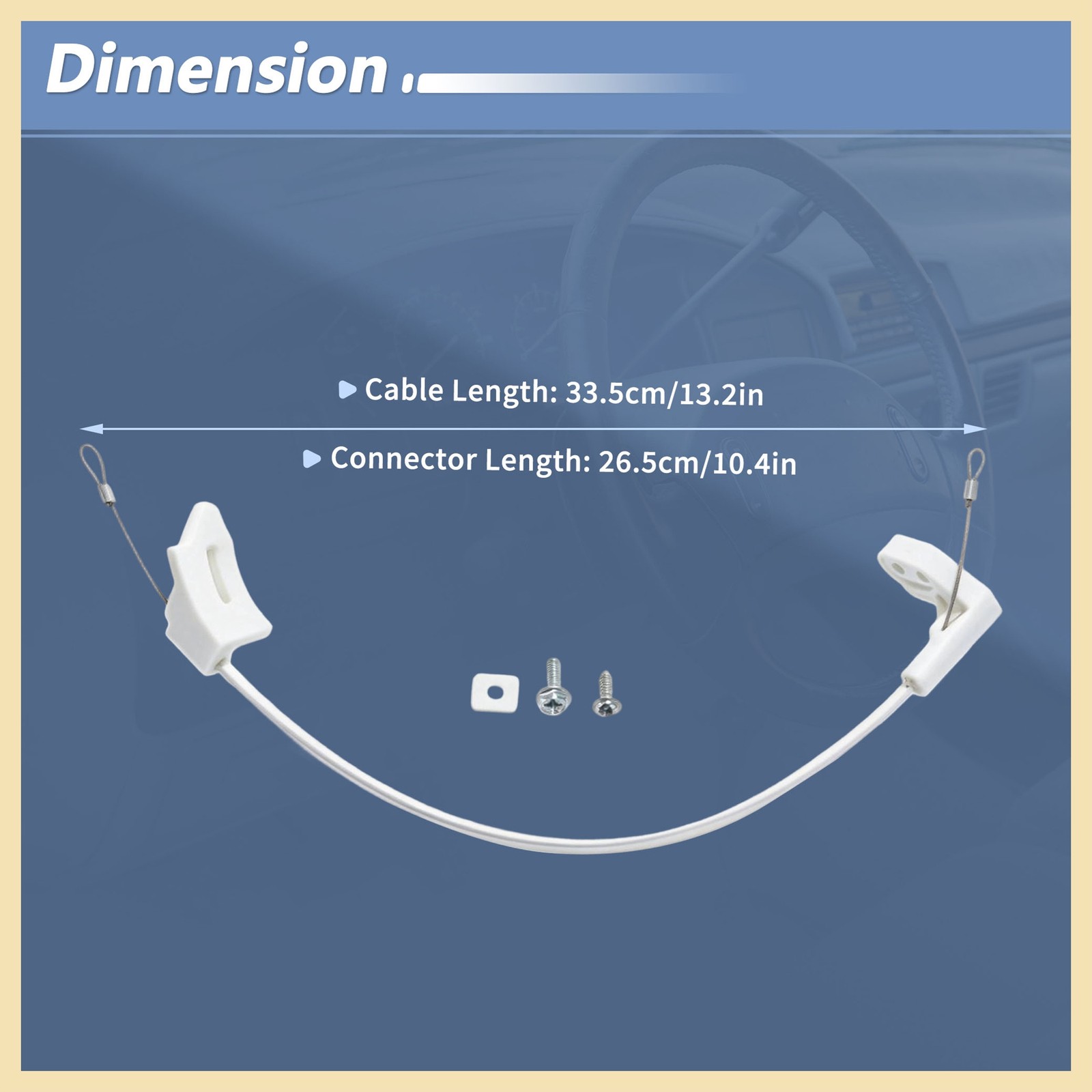 Gear Shift Indicator Cable Fit for Ford F-150 F-250 F-350 Bronco E7TF-7B033-A