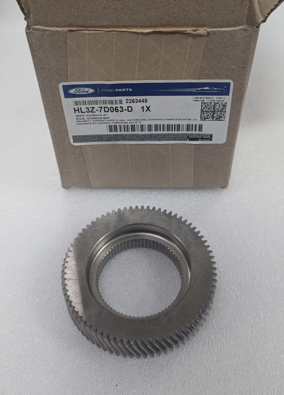 NEW GENUINE OEM Ford 10R80 Automatic HL3Z-7D063-D Sun Gear Assembly