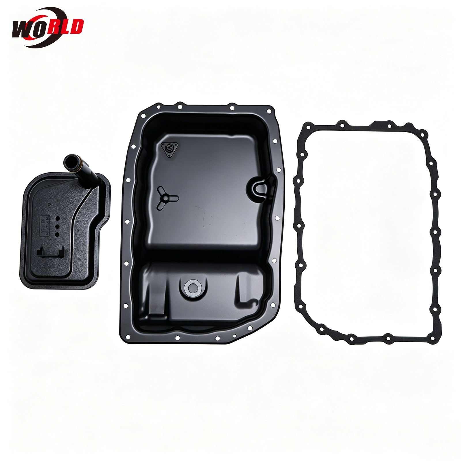 FIT Chevrolet Silverado 1500 GMC Cadillac Transmission Oil Pan W/Gasket ＆ Filter