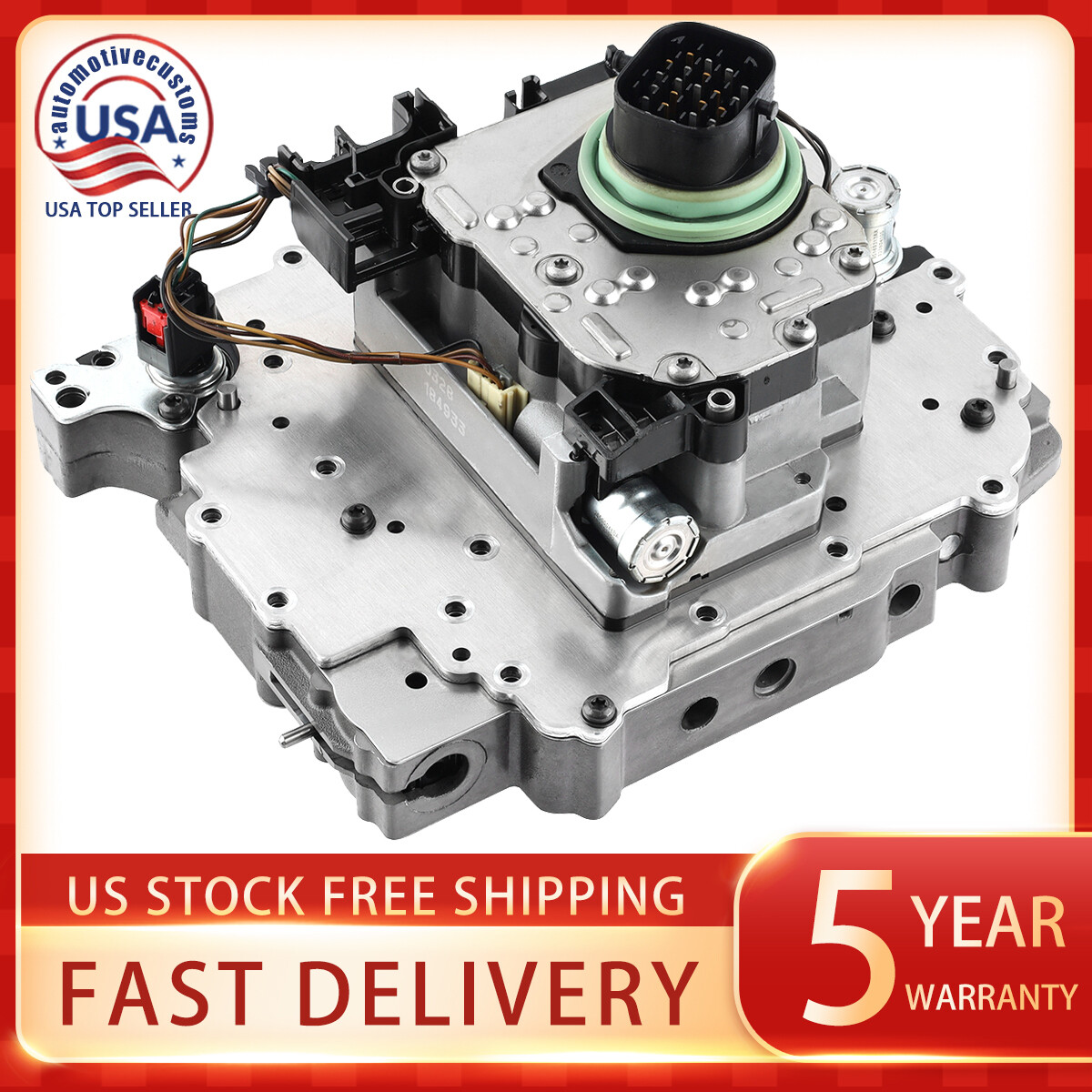 For_Dodge Chrysler 62TE 6 Speed Transmission Valve Body Complete w/Solenoid Pack