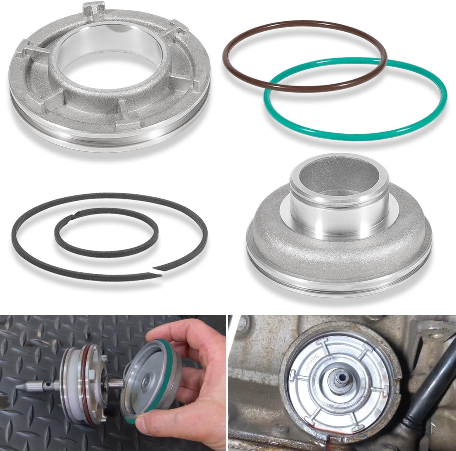 For GM 4L60 700R4 4L60E Transmission Corvette Servo Piston Kit A74905BK (1982+)