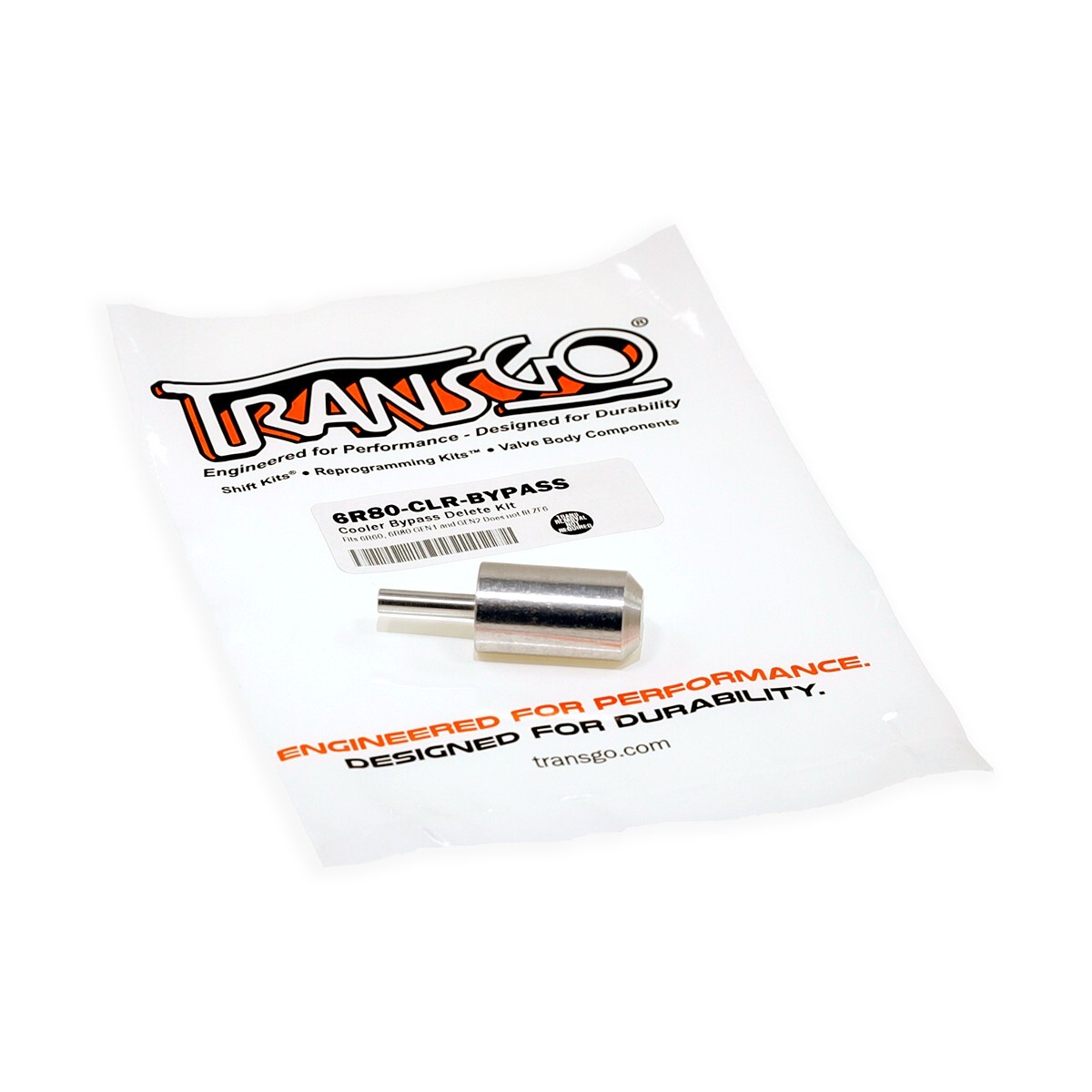 Transgo Cooler Bypass Kit 6R60, 6R80 GEN1 and GEN2 6R80-CLR-BYPASS *
