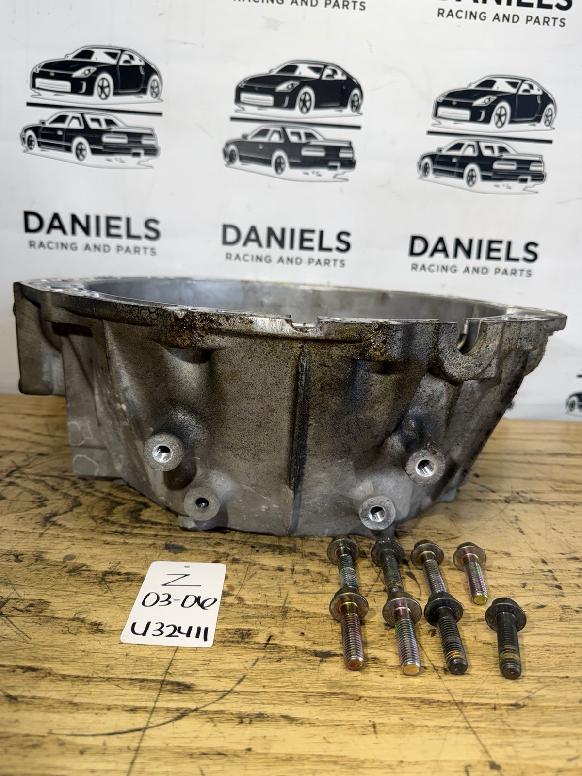 03-06 Infiniti G35 Nissan 350Z Automatic Transmission Bellhousing AT OEM Vq35de