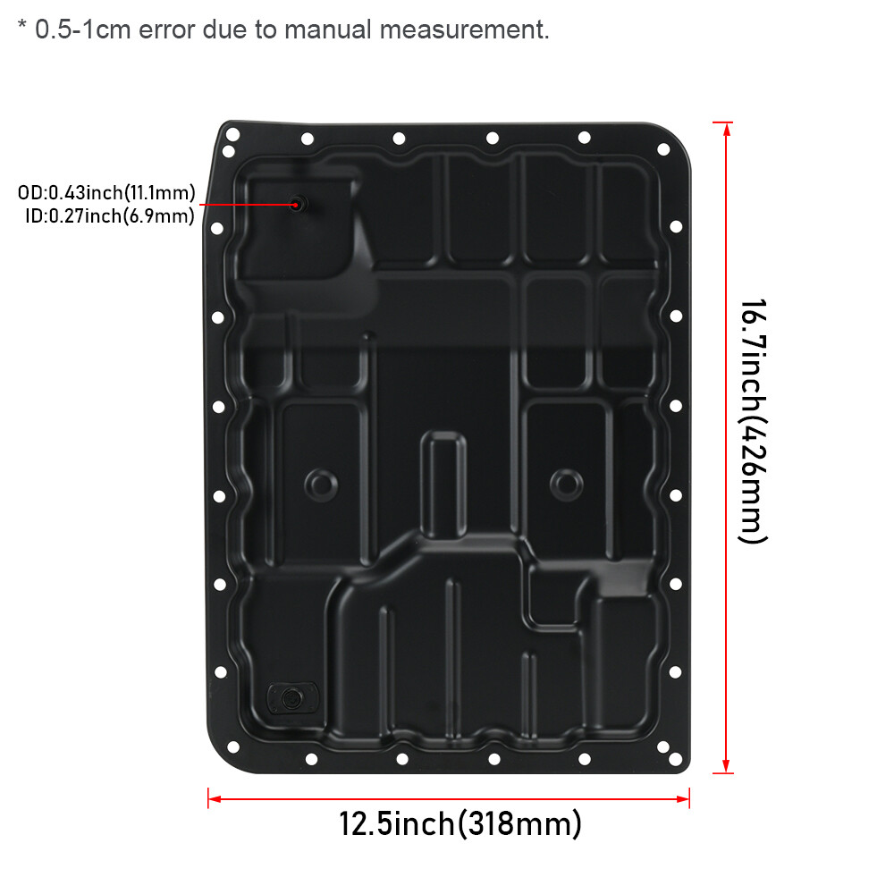 Transmission Oil Pan for Nissan Armada Infiniti QX80 5.6L V8 GAS DOHC 2014-2022
