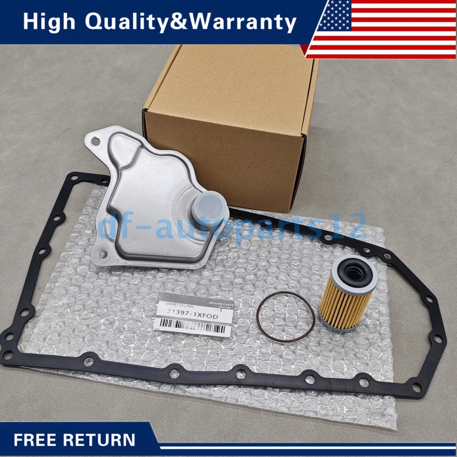 OEM Transmission Filter Oil Pan Gasket Kit Fits For Nissan Altima 31726-28X0A US