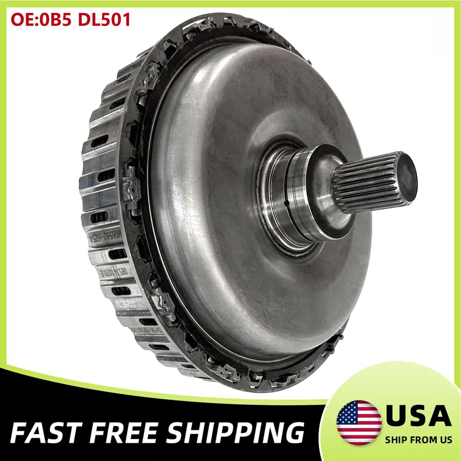 Fit For Audi A4 A5 A6 A7 Q5 08-11 0B5 DL501 7Speed 0B5 Dual Wet Clutch