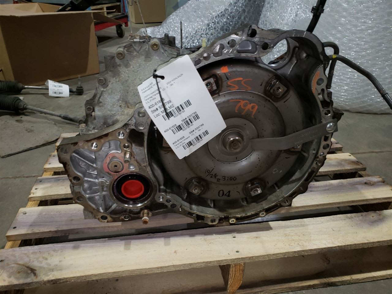 Automatic Transmission 3.3L VIN P 5th Digit 4WD Fits 04-07 HIGHLANDER 3735183