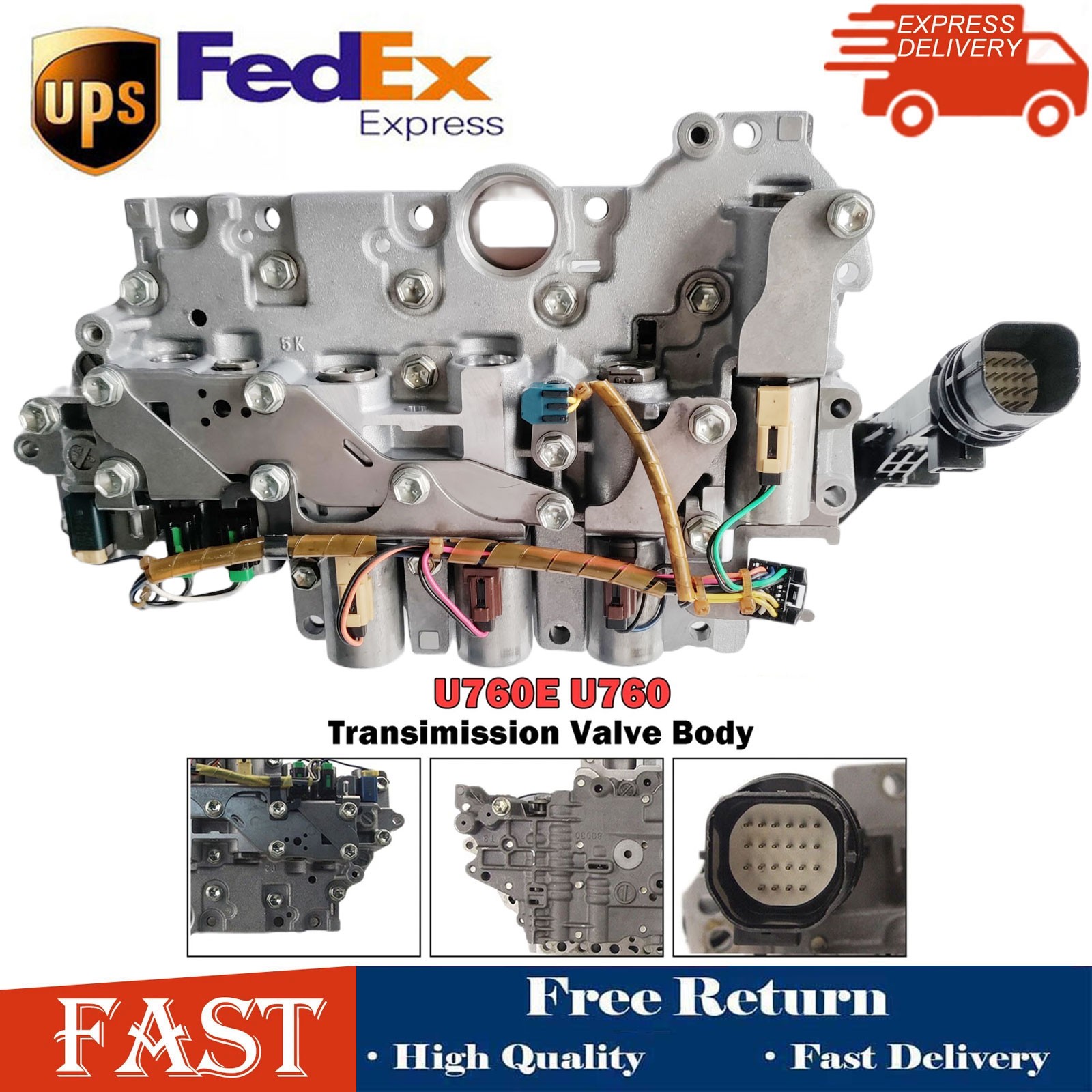 U760E U760F U760 Transmission Valve Body For Toyota Camry RAV4 Highlander Venza