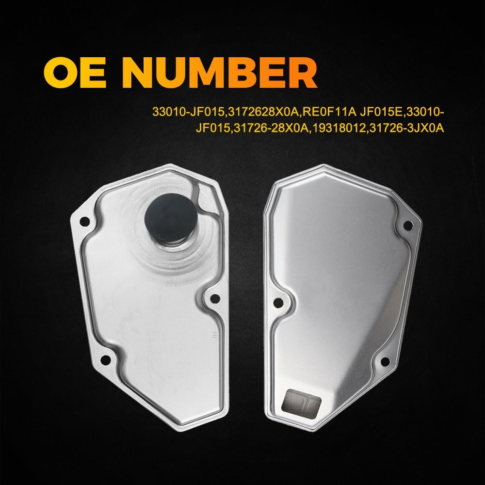 For NISSAN SENTRA VERSA 2012-19 33010JF015 Transmission Oil Filters W/Pan Gasket