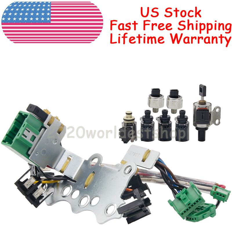 For 2007-12 Nissan CVT Transmission Valve Body Solenoid Set JF011E/RE0F10A/F1CJA