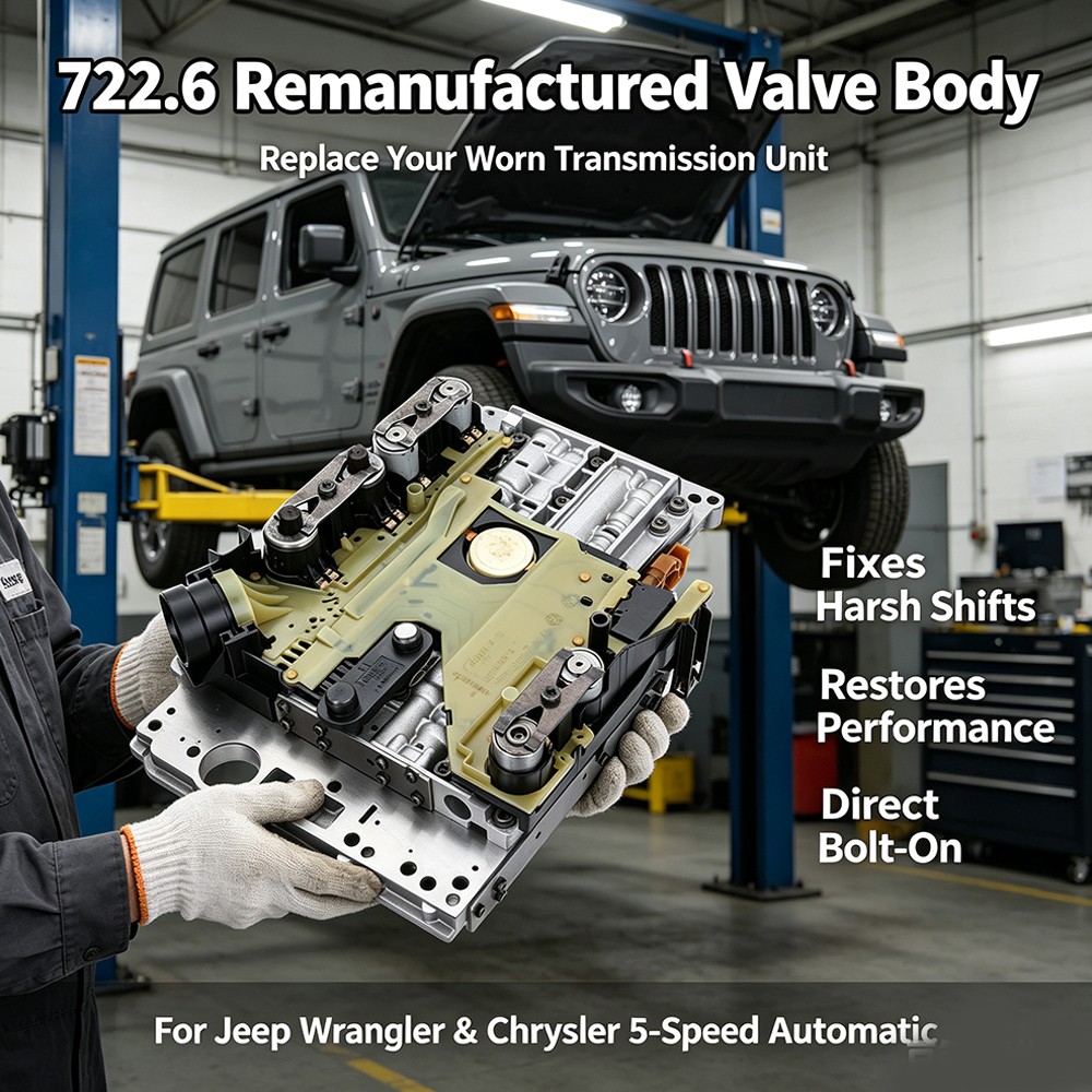 722.6 Valve Body with Conductor Plate For JEEP Grand Cherokee Chrysler 2006-2018