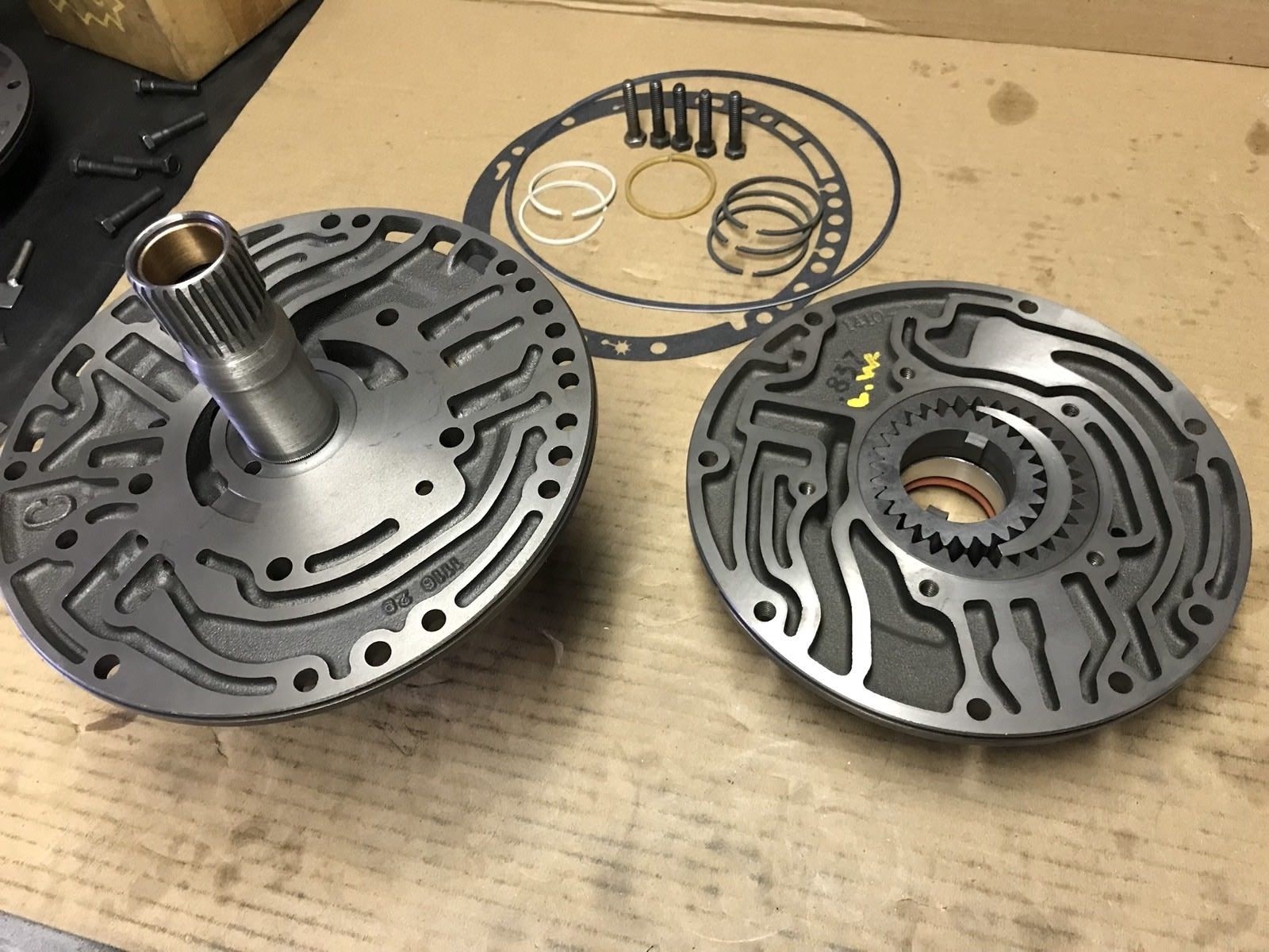 GM TH350C Transmission Pump Lock-up Complete Rebuilt .843″ Wide Gears 1980-1986