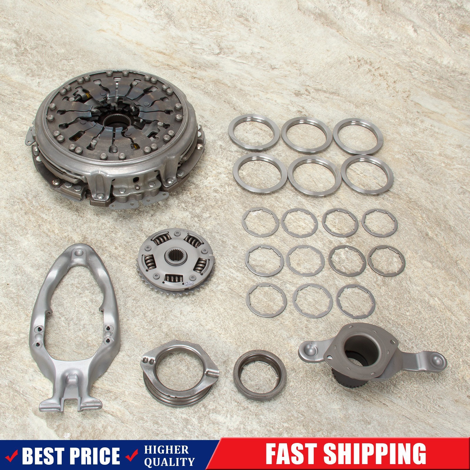 0AM DQ200 DSG Transmission LUK Dual Clutch Kit 602000600 7-Speed For Jetta Golf
