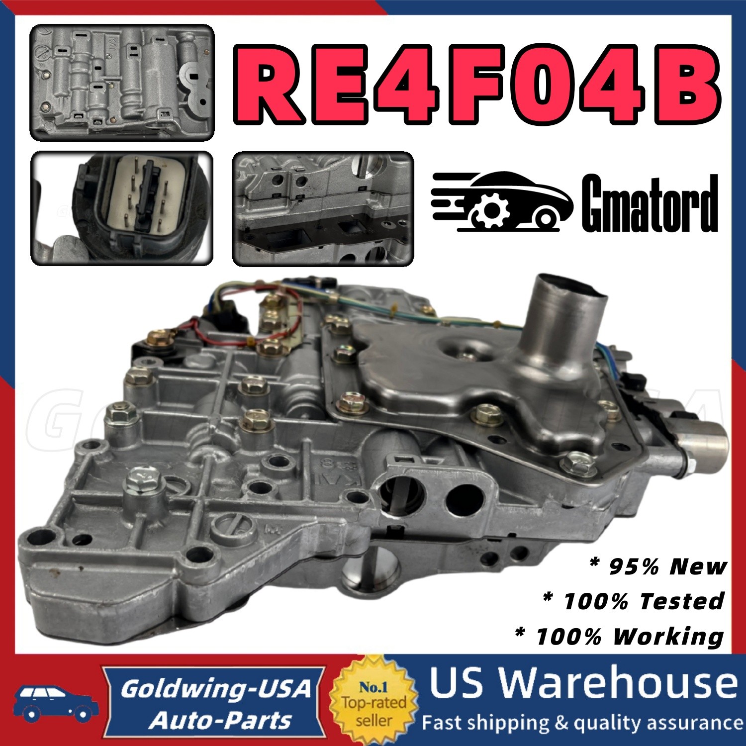 Transmission Valve Body RE4F04B for 2000-2006 Nissan Infinity Maxima X-Trail I30
