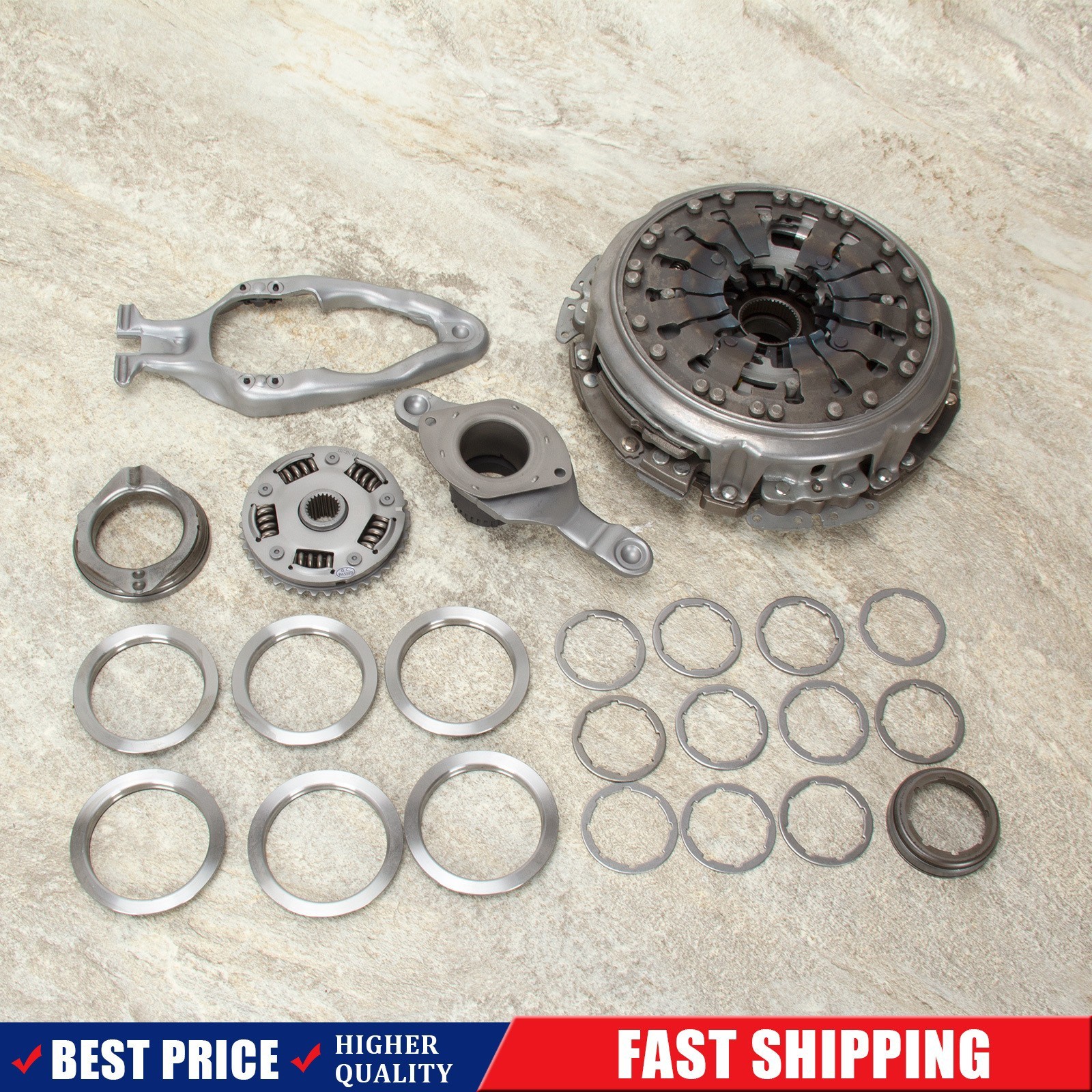 0AM DQ200 DSG Transmission LUK Dual Clutch Kit 602000600 7-Speed For Jetta Golf