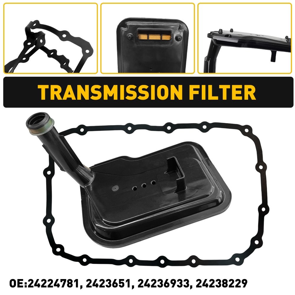 2Set For Chevy GMC 6L80 6L90 6L50 24236933 Automatic Transmission Fluid Filter