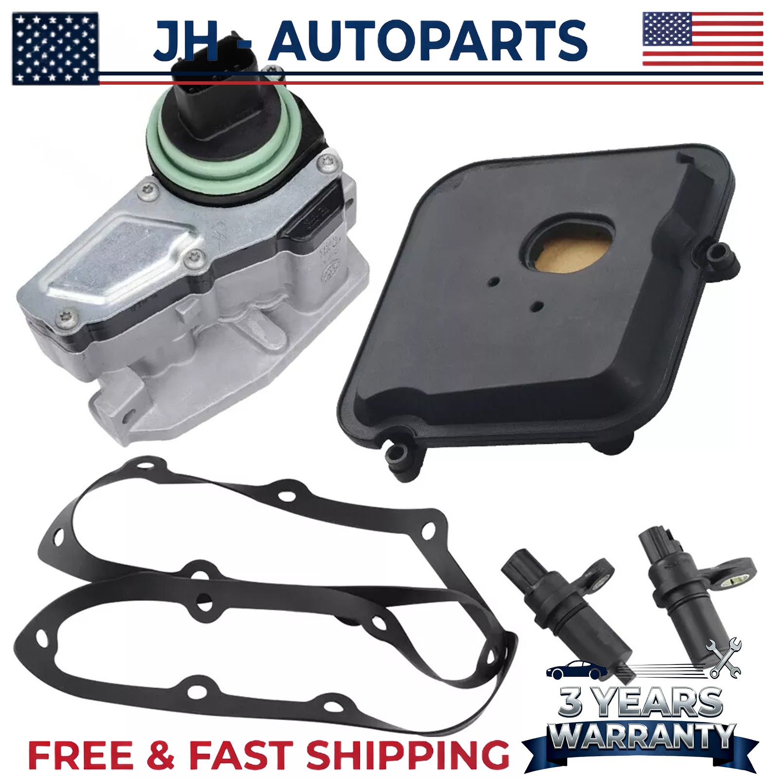 For Jeep Wrangler 03-10 Transmission Shift Solenoid Block Pack Kit 52854001AA US