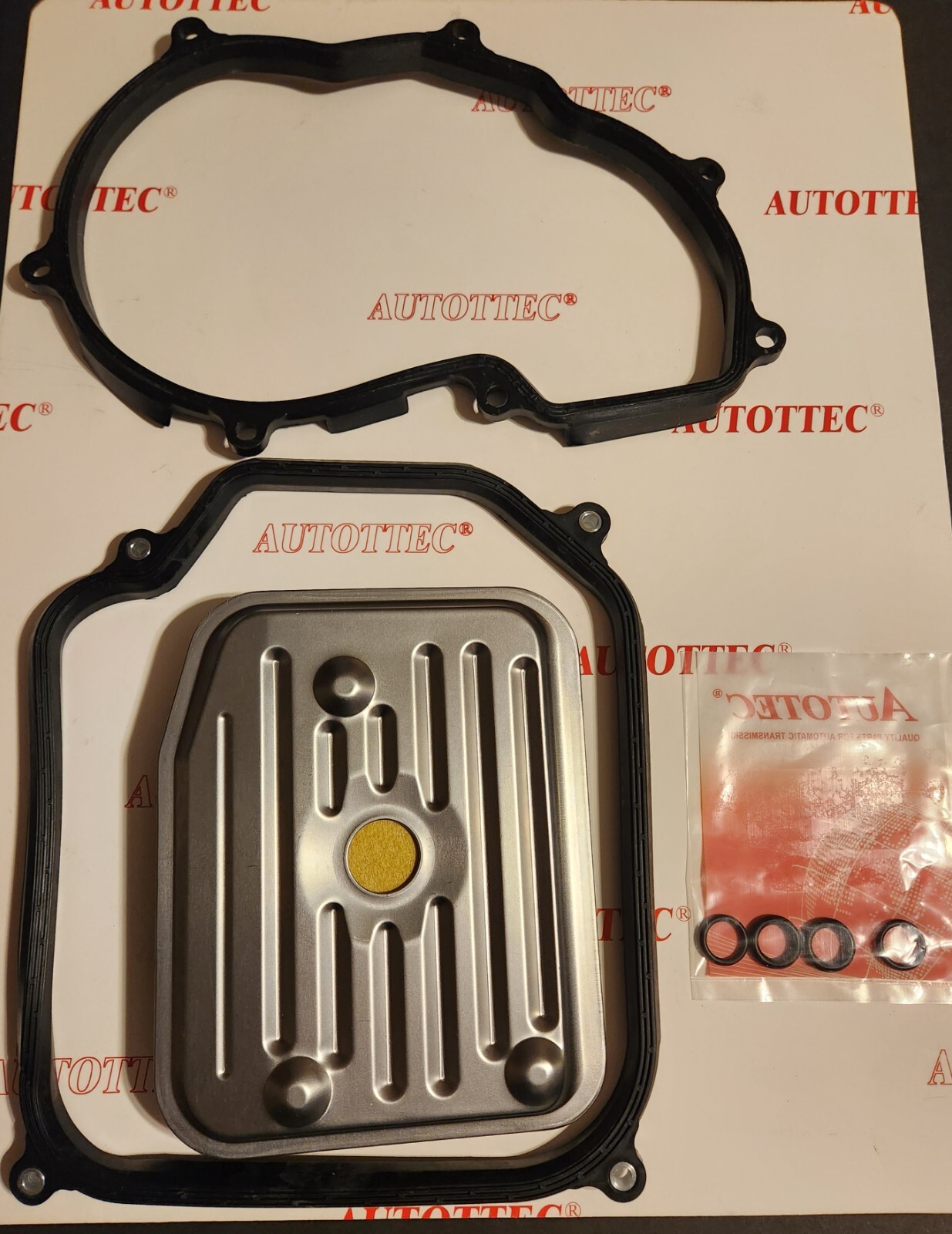 VW096/01M Transmission Filter & Pan Gasket & Side Cover Gasket & Cooler oil Rin