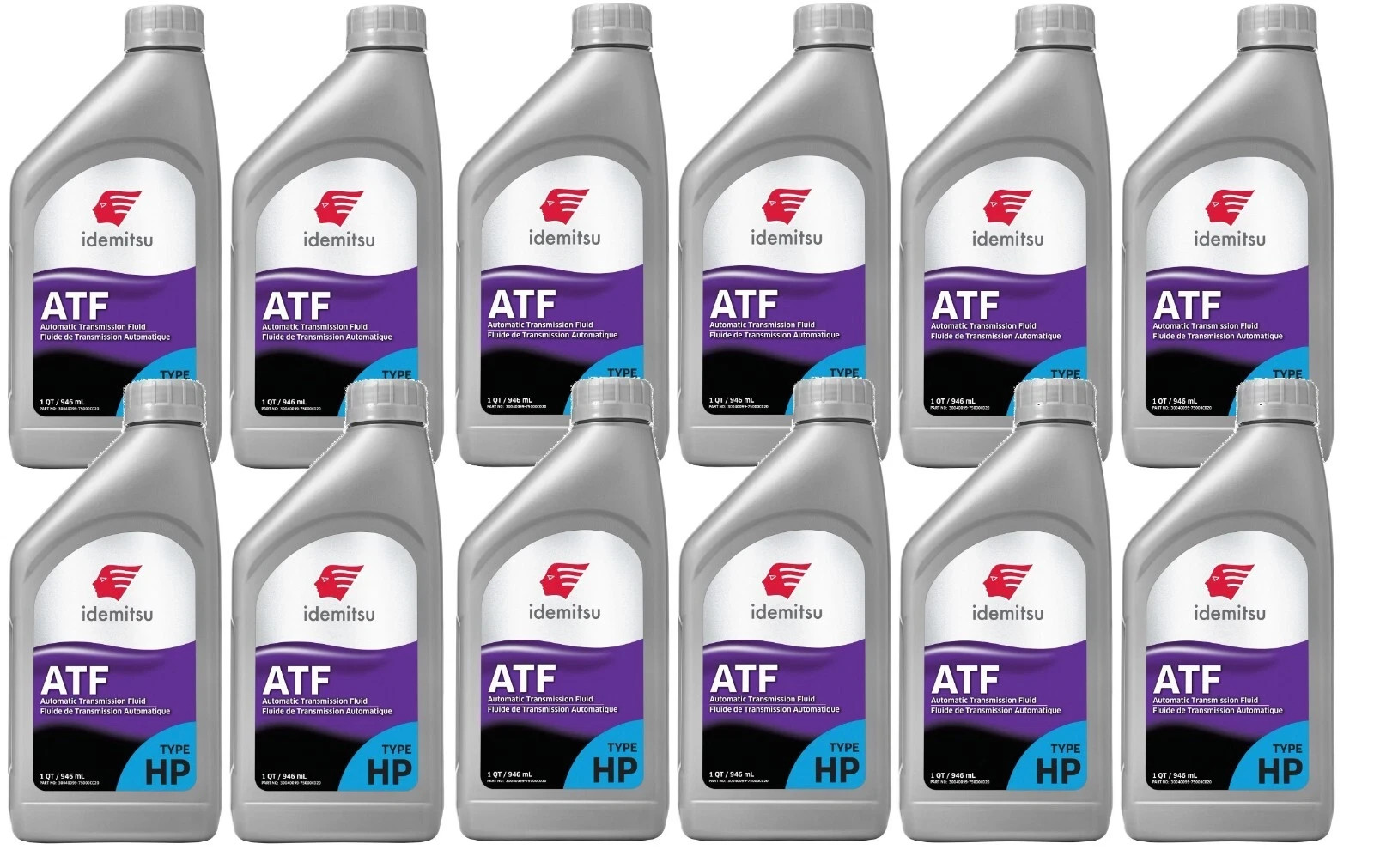 For Set of 12 Automatic Transmission Fluid 12- Quarts OEM TPF-HP for Subaru