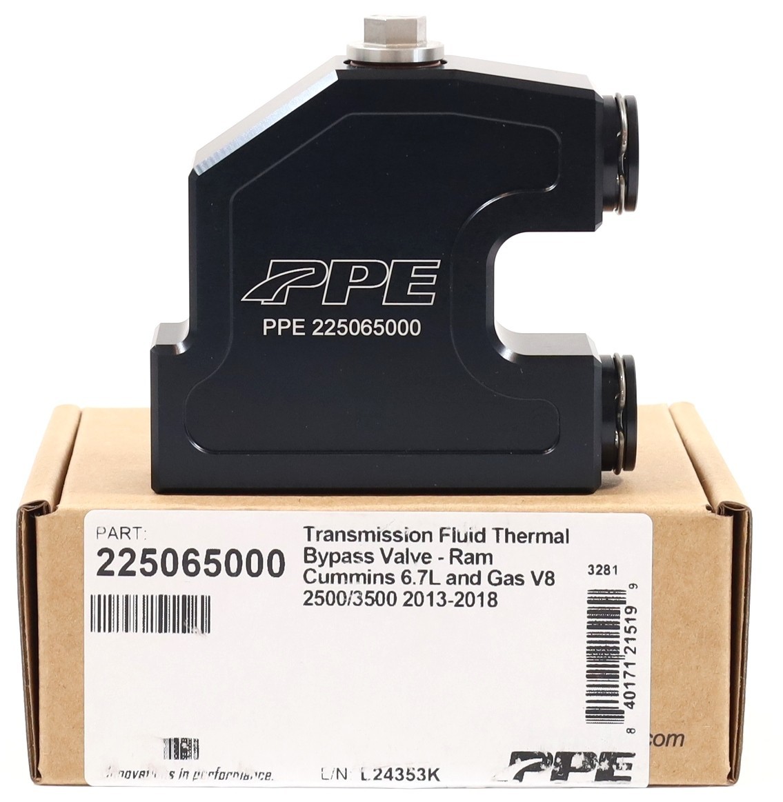 PPE Transmission Fluid Thermal Bypass Valve For 2013-2018 Ram 6.7L Cummins 68RFE
