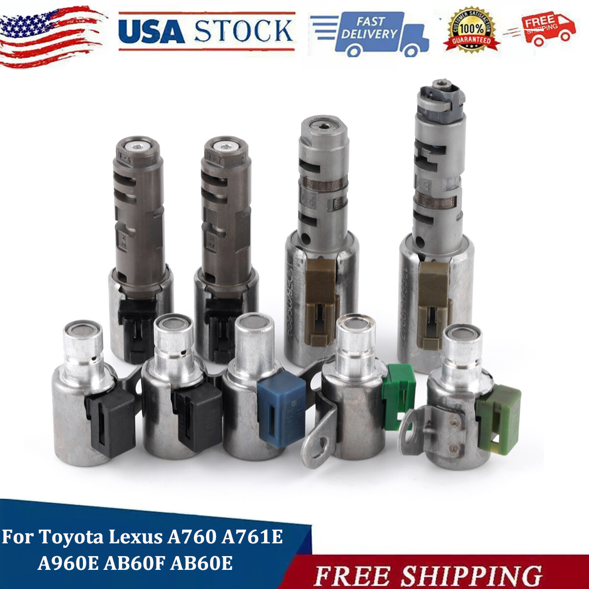 OEM Transmission Solenoid Kit for Toyota Lexus A760 A761E A960E AB60F CN AB60E