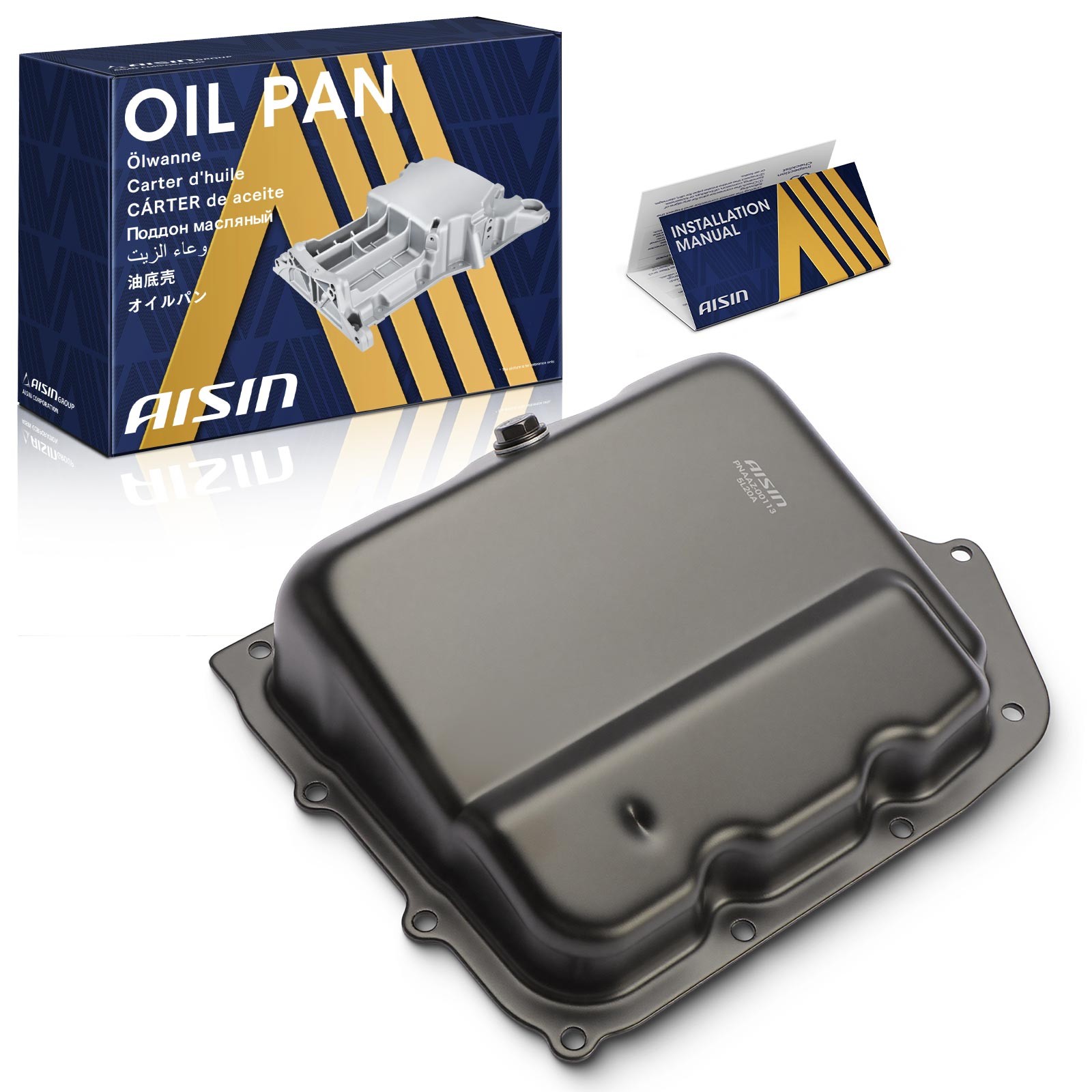 AISIN Transmission Oil Pan for Dodge Grand Caravan Journey Avenger 2007-2018
