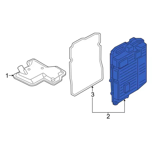 Genuine Ford Side Cover JM5Z-7G004-A