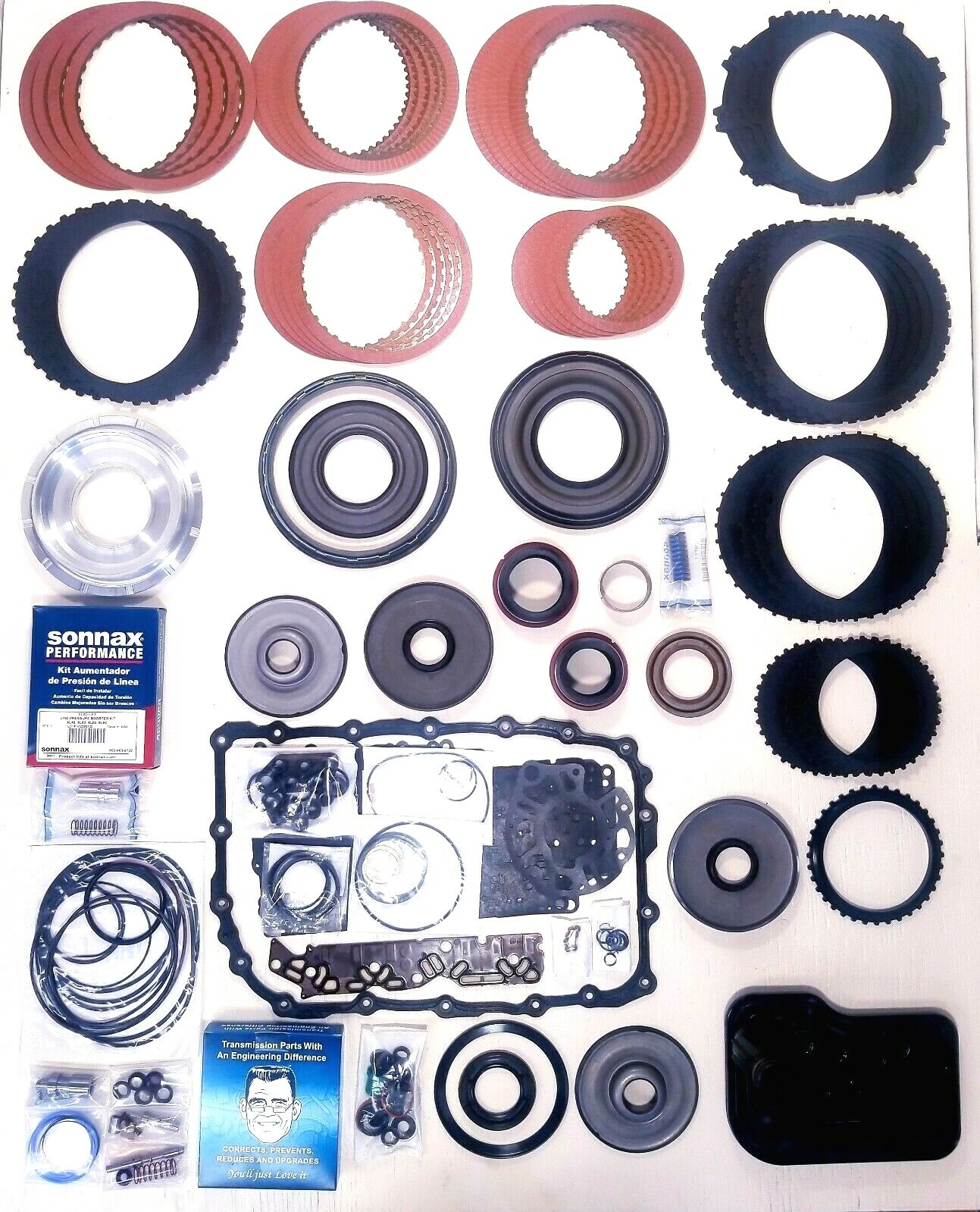 .GM 6L80e transmission rebuild kit overhaul kit Ver 1.0 with KOLENE Steel Plates