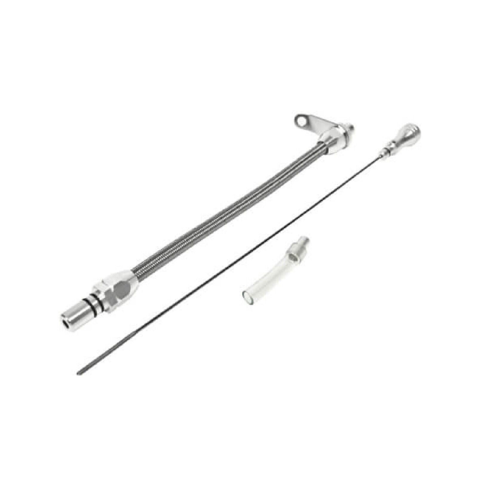 B&M 22166 Aluminum Braided Transmission Dip Stick for GM TH400 Transmission